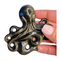 Gold Sheen Obsidian Octopus