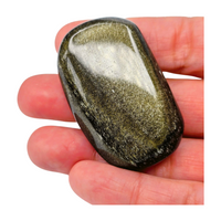 Gold Sheen Obsidian Pebble