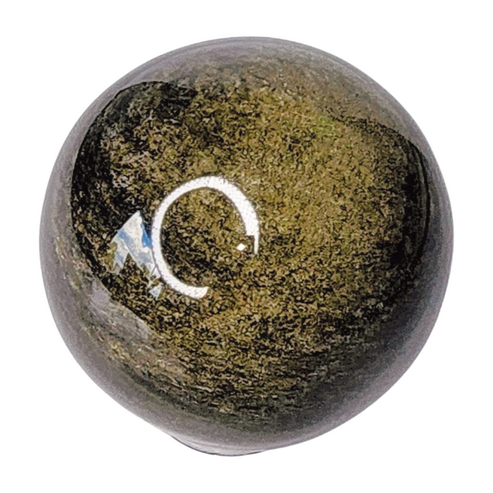 Gold Sheen Obsidian Sphere