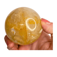 Golden Healer Quartz Sphere