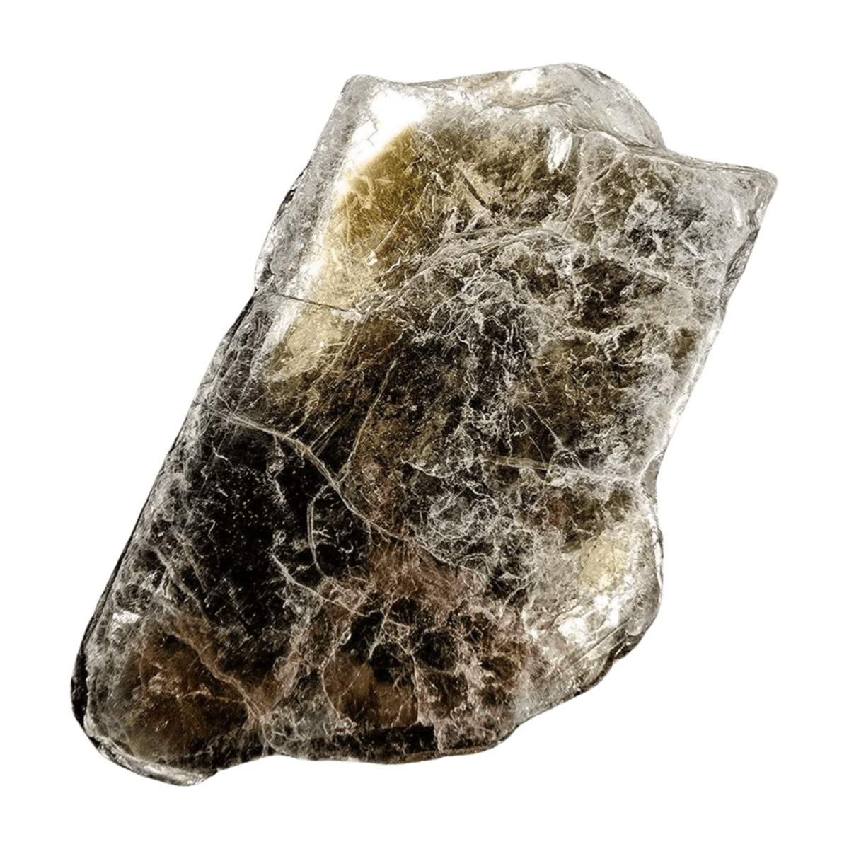 Golden Lepidolite Mica Slice