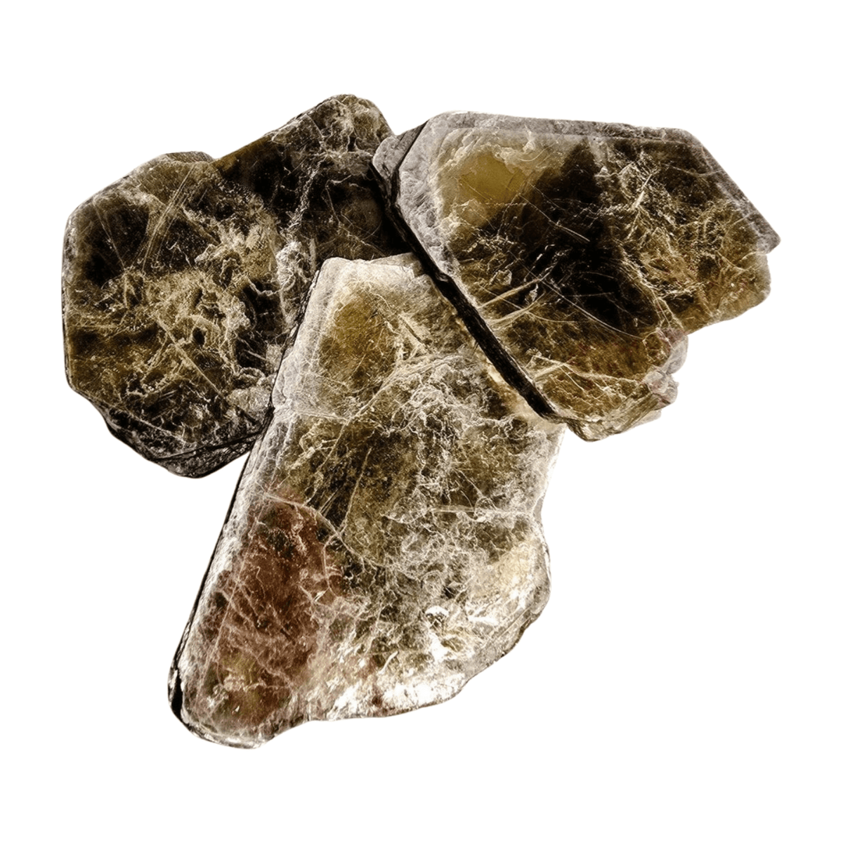 Golden Lepidolite Mica Slice