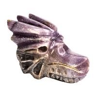Grape Agate Dragon