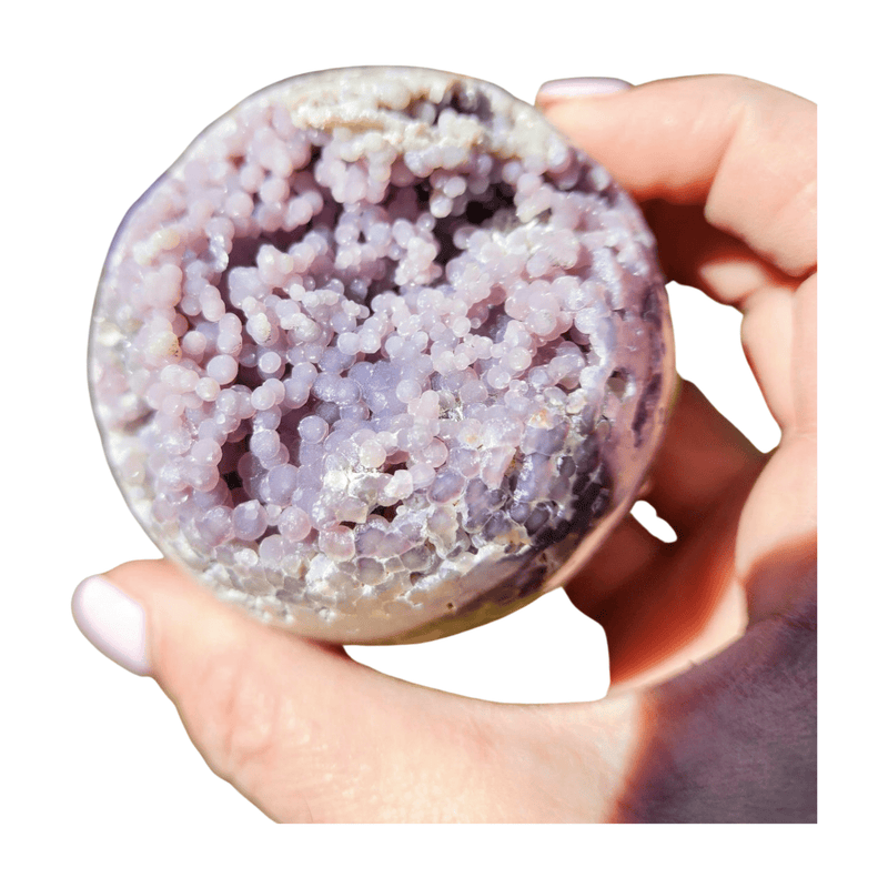 Grape Agate Sphere