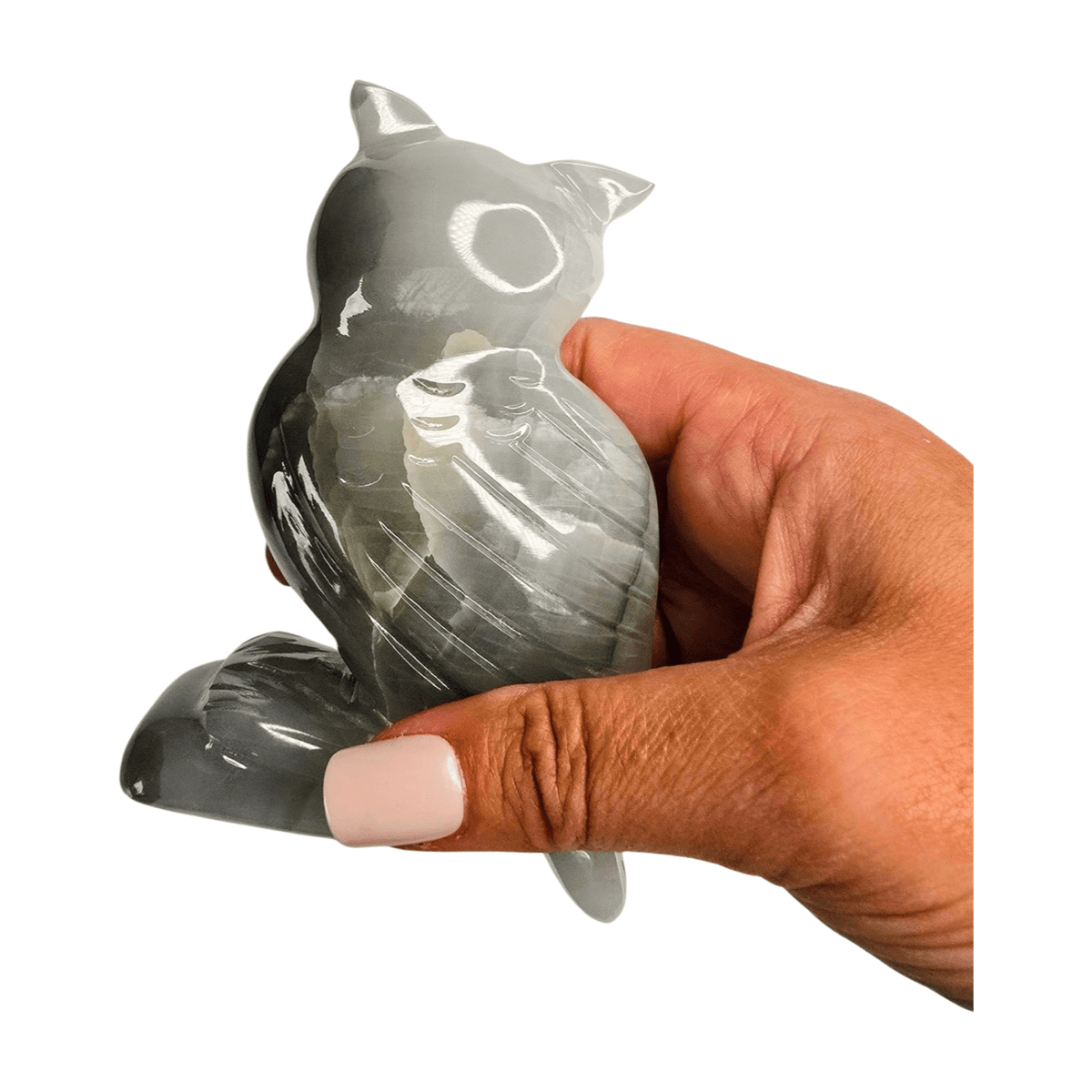 Gray Calcite Owl