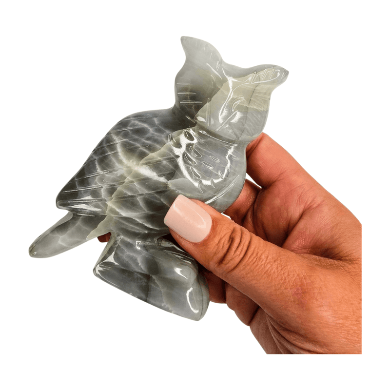 Gray Calcite Owl
