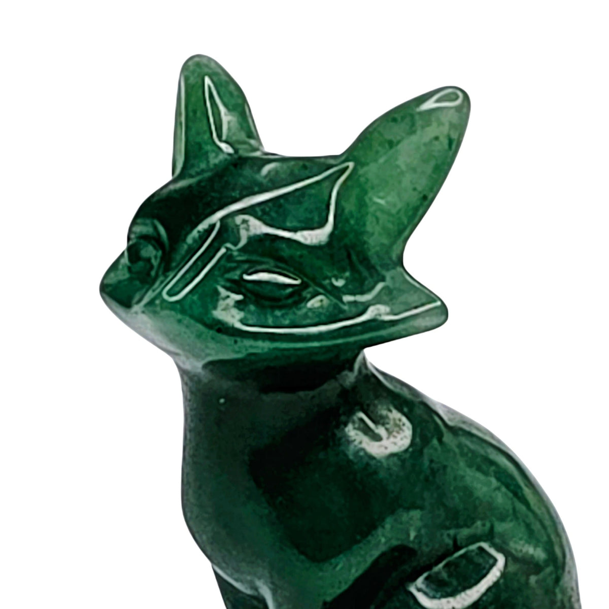 Green Aventurine Fox