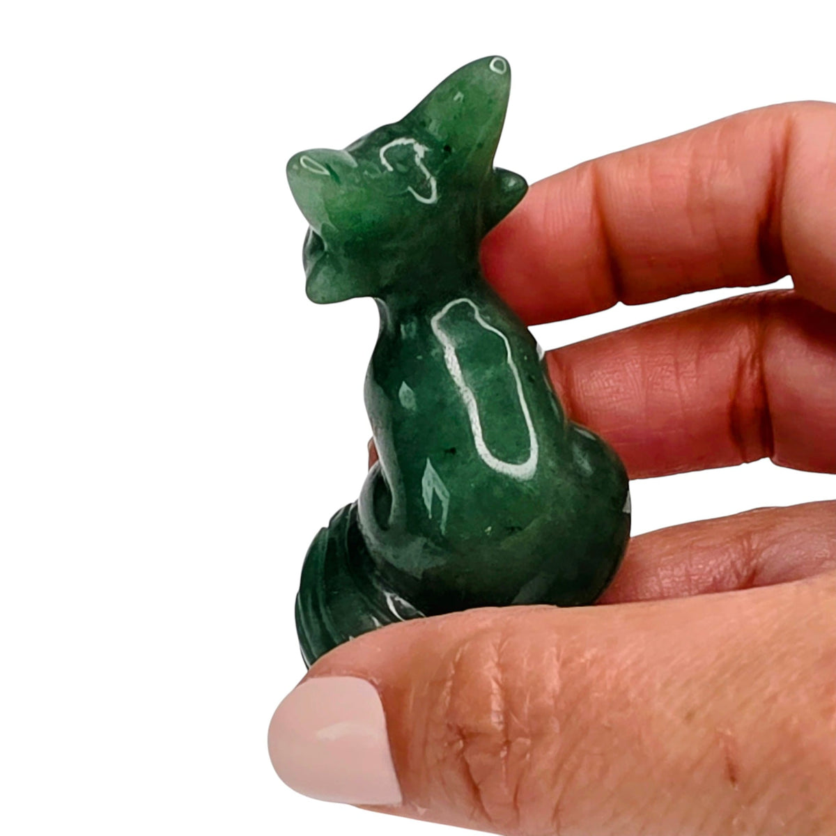 Green Aventurine Fox