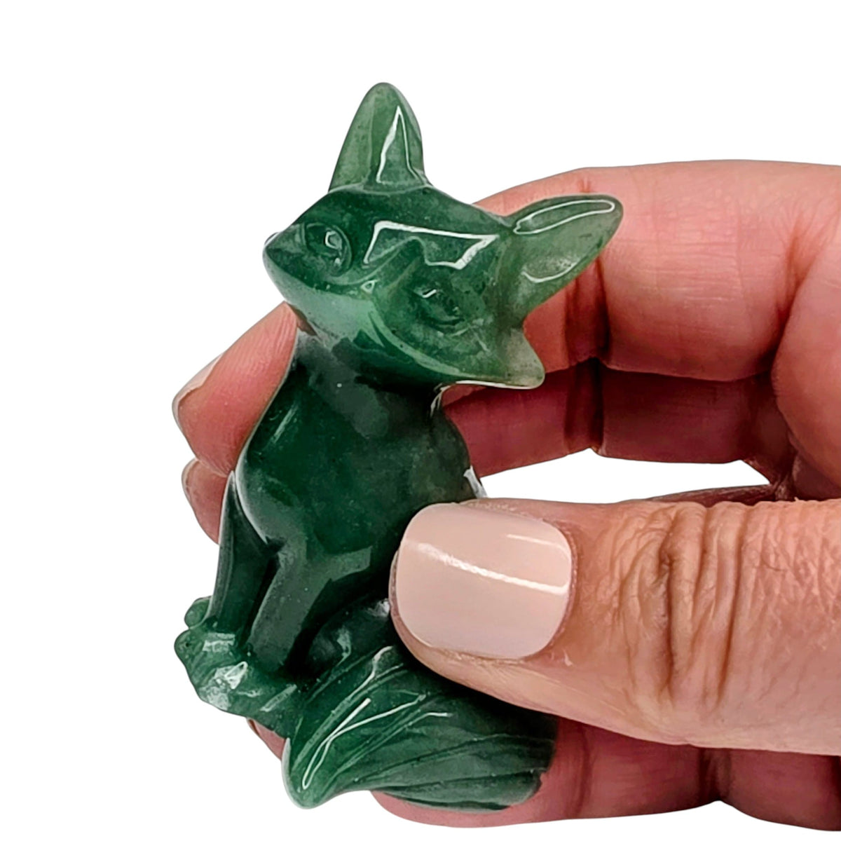Green Aventurine Fox