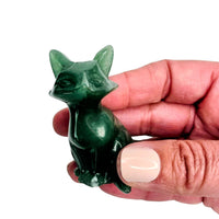 Green Aventurine Fox