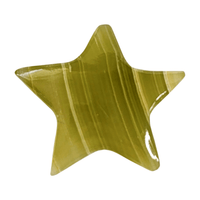 Green Calcite Star