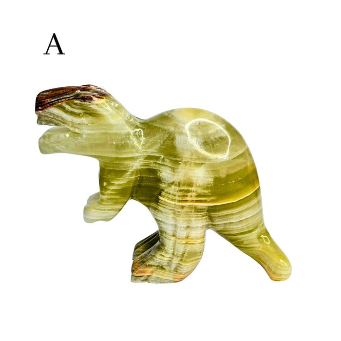 Green Calcite T-Rex
