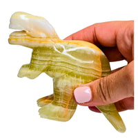 Green Calcite T-Rex