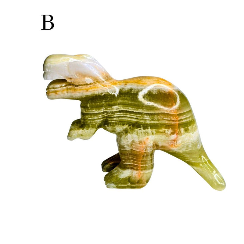 Green Calcite T-Rex