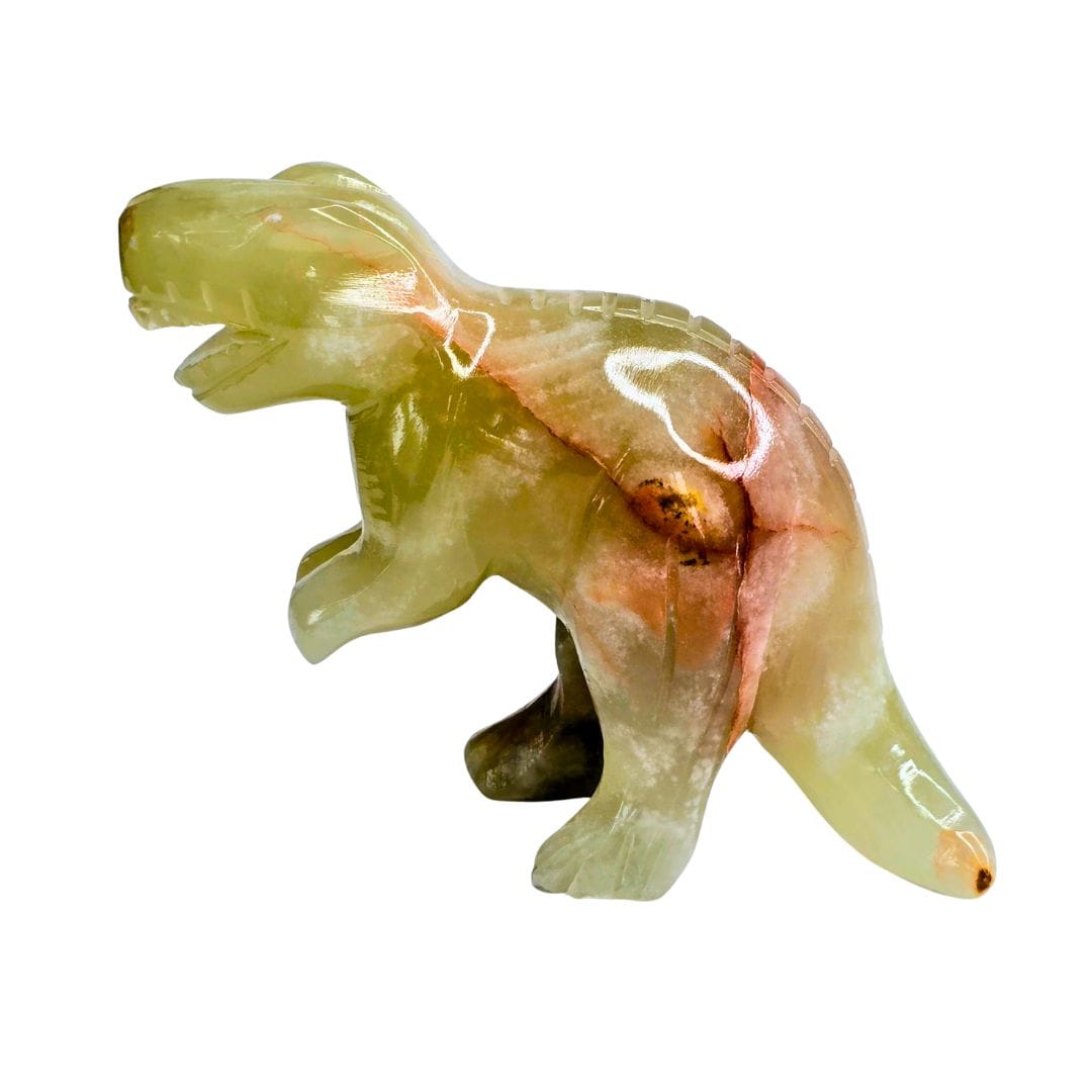 Green Calcite T-Rex