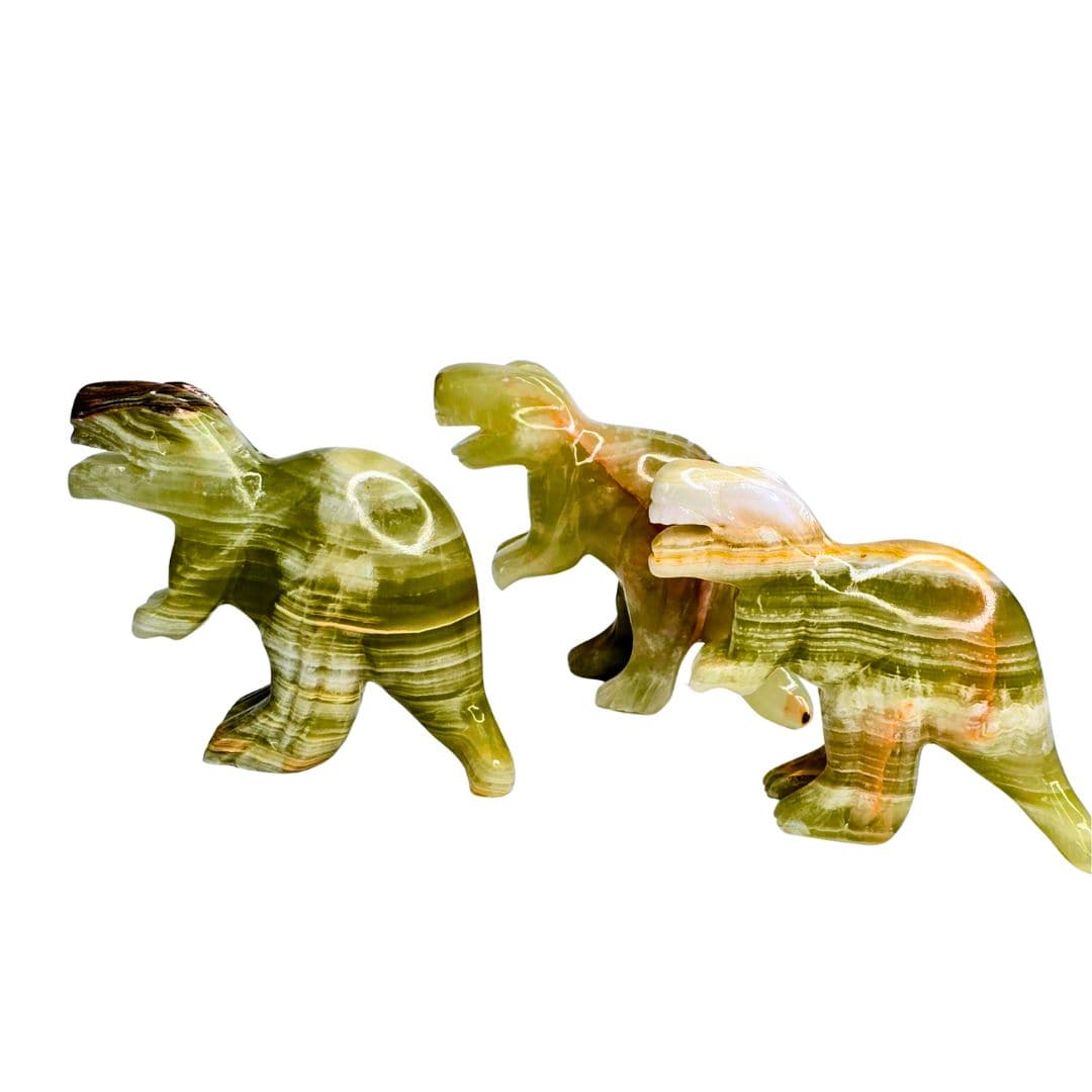 Green Calcite T-Rex