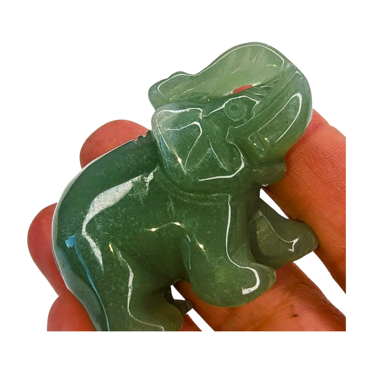 Green Aventurine Elephant