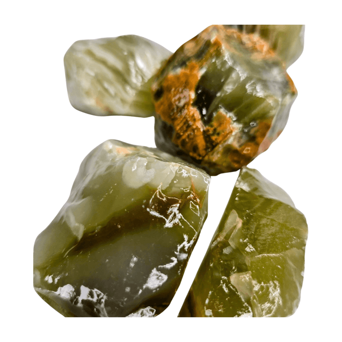 Green Calcite Chunk
