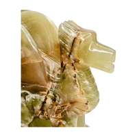 Green Calcite Dragon - Extra Large