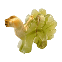 Green Calcite Stegosaurus Small