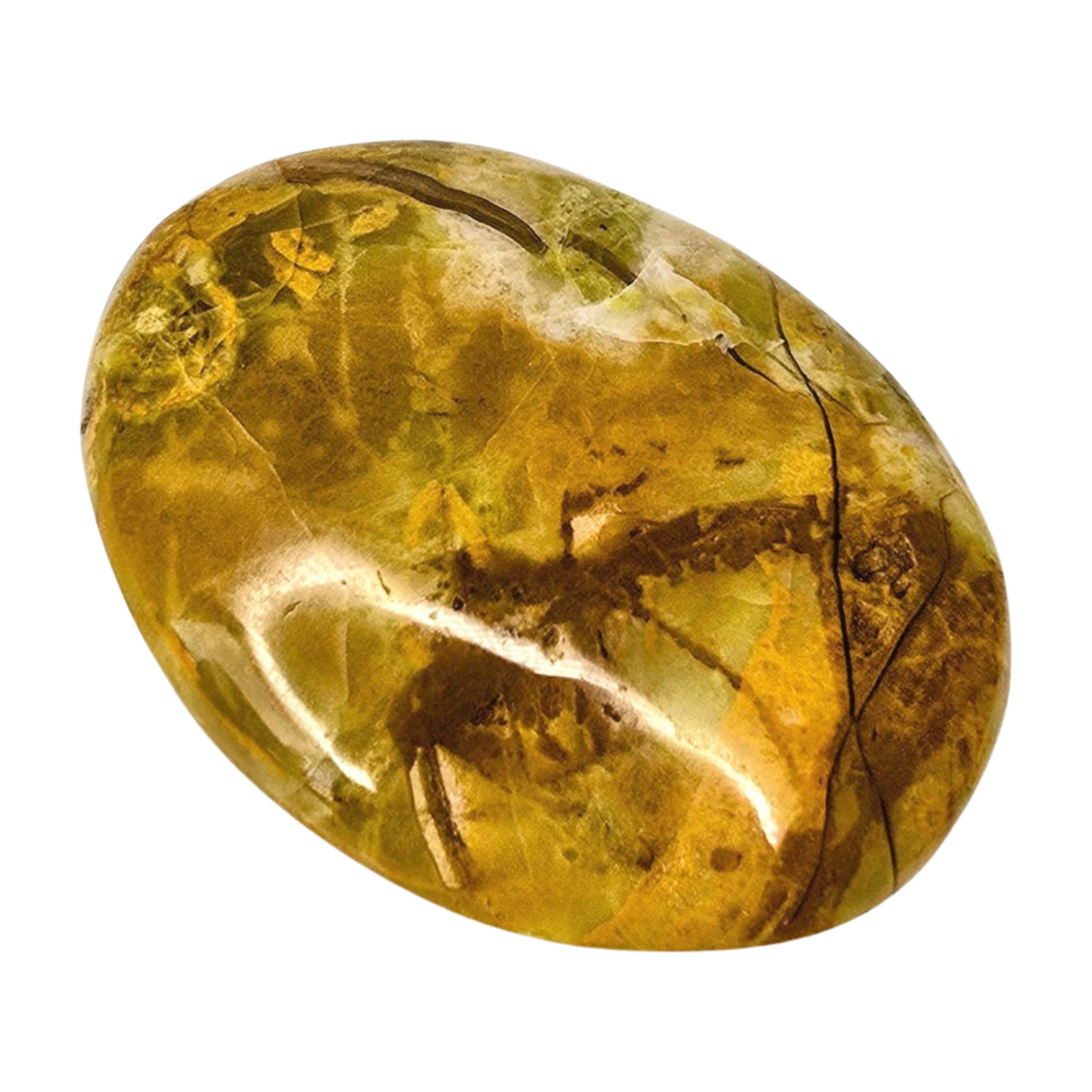 Green Opal Palm Stone