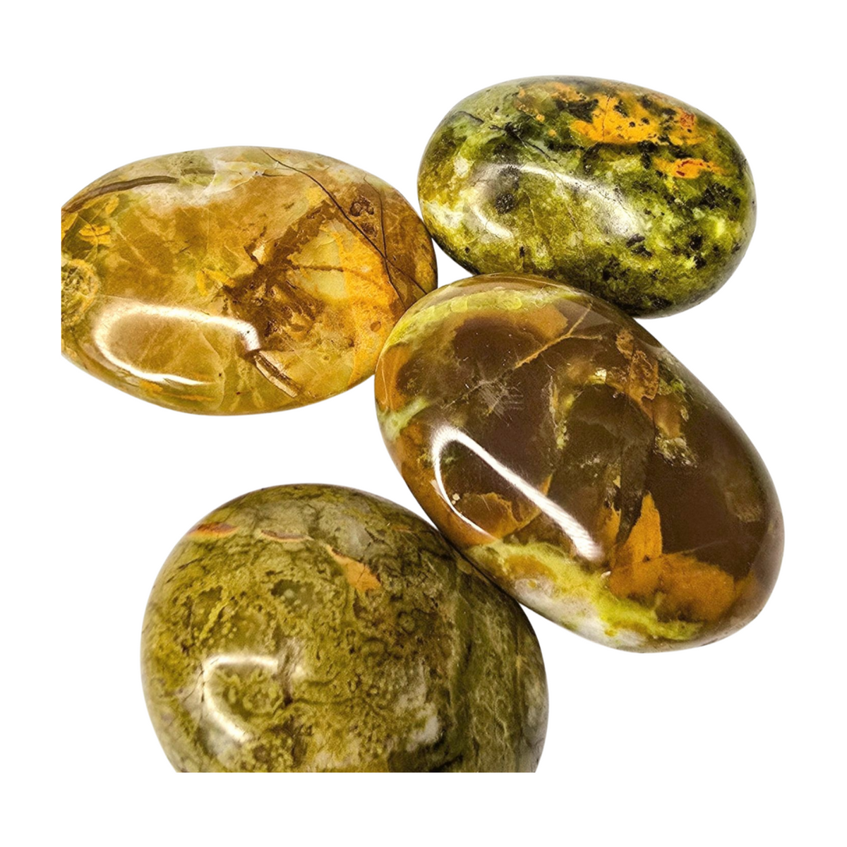 Green Opal Palm Stone