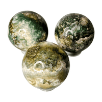 Green Stilbite Heulandite Sphere
