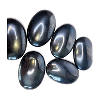 Hematite Palm Stone