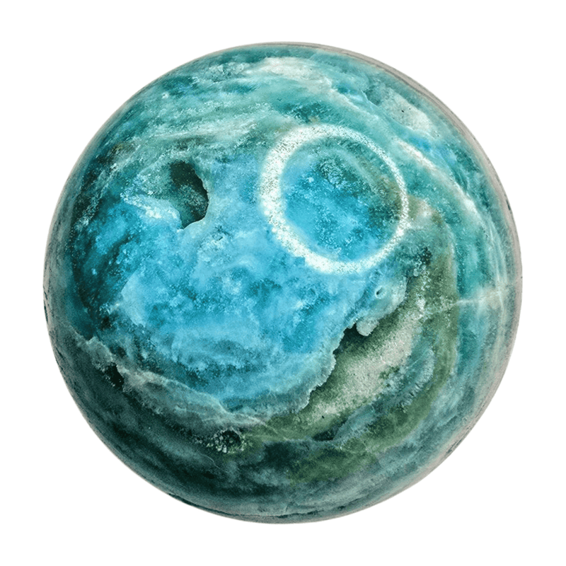 Hemimorphite Sphere