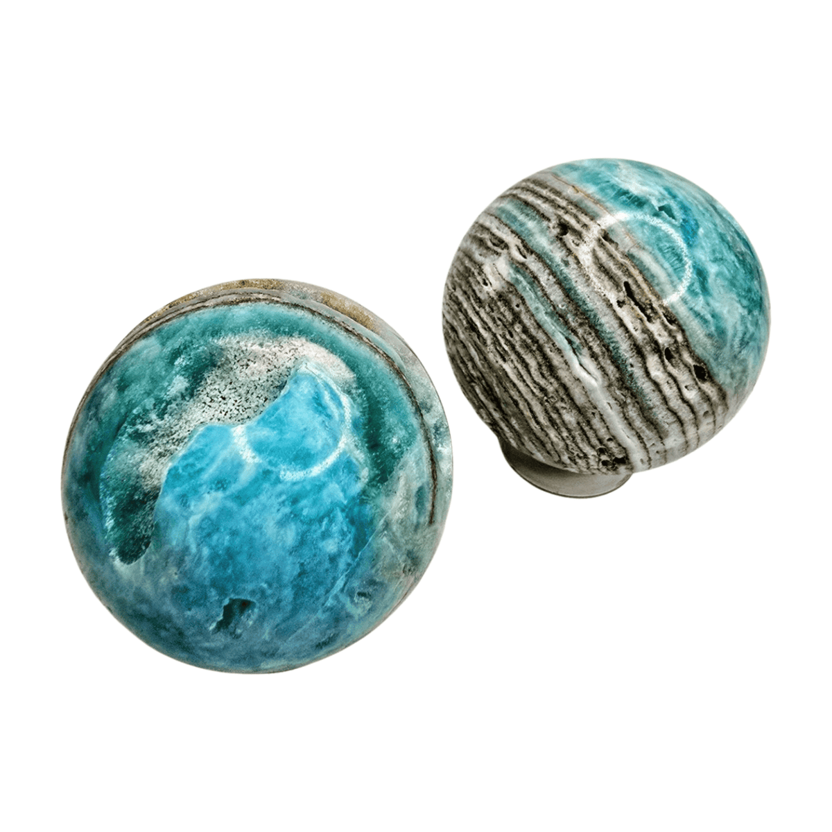 Hemimorphite Sphere