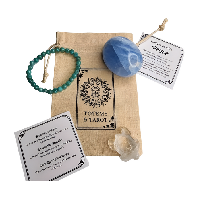 Peace Crystal Bundle: Discover Serenity and Soulful Connections