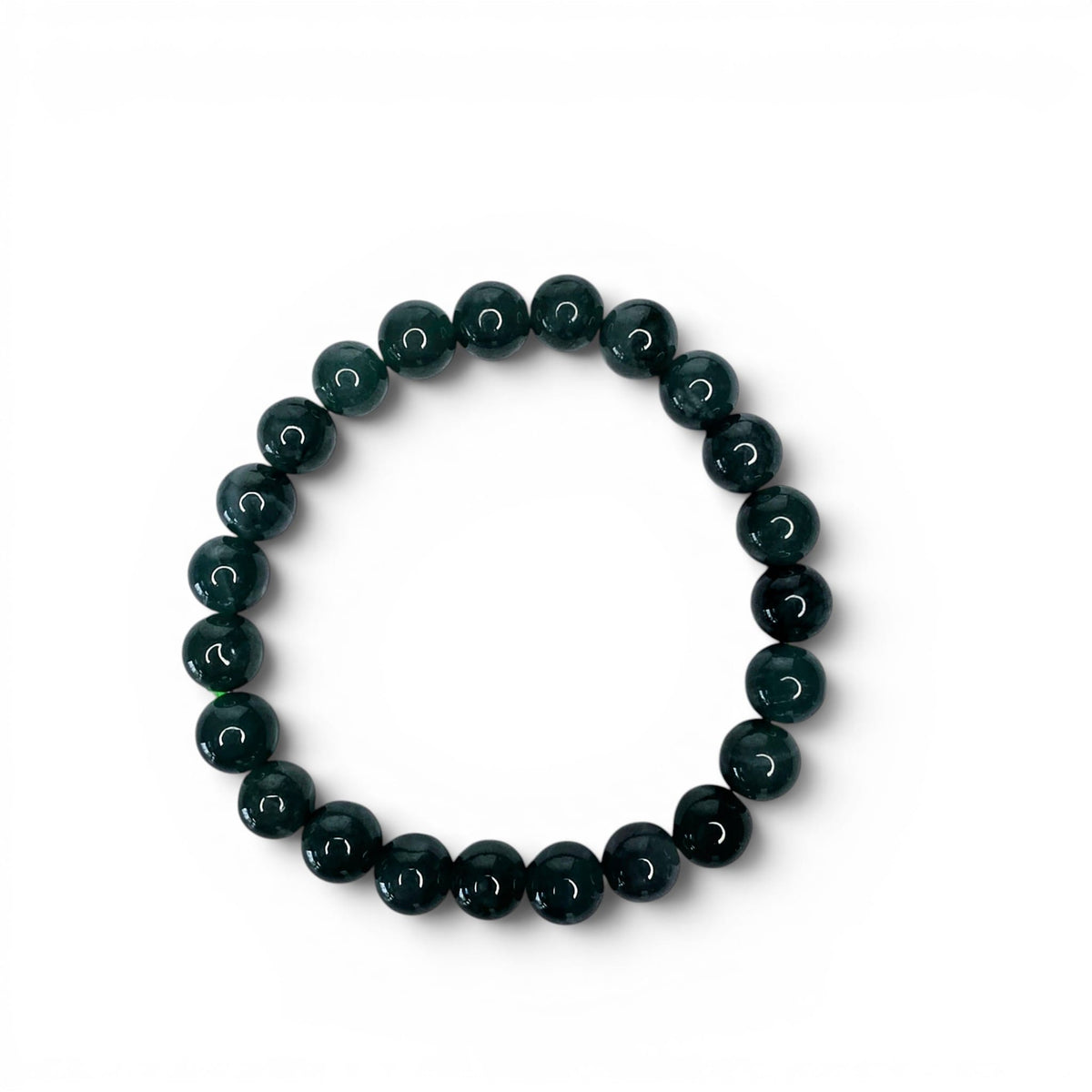 Jade Beaded Bracelets - 8mm