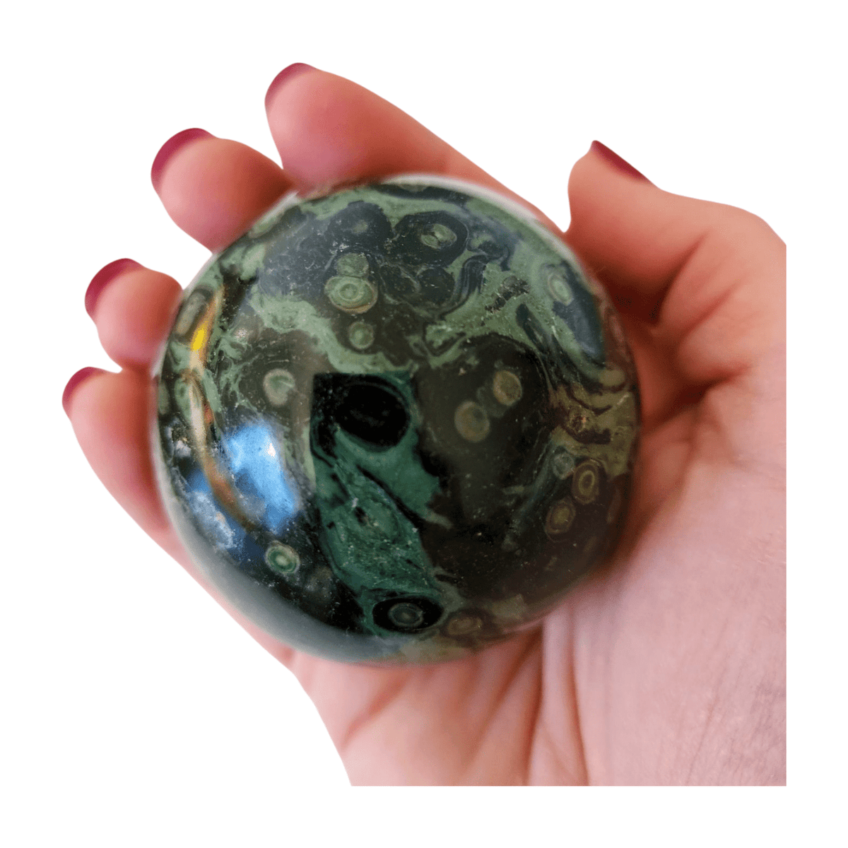 Kambaba Jasper Sphere