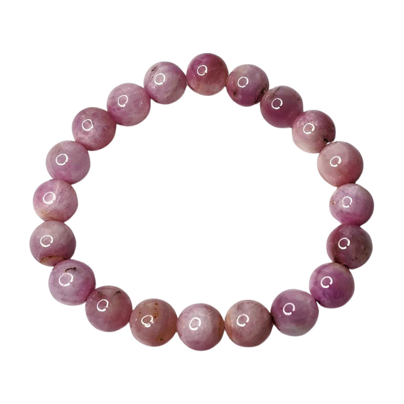 Kunzite Beaded Bracelet (10mm)