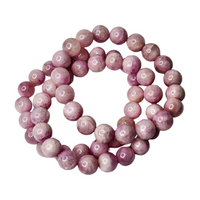 Kunzite Beaded Bracelet (10mm)