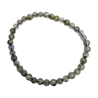 Labradorite Beaded Bracelet (4mm)