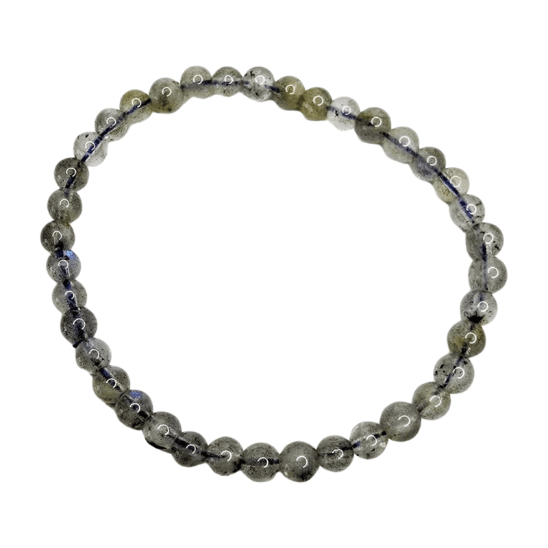 Labradorite Beaded Bracelet (4mm)