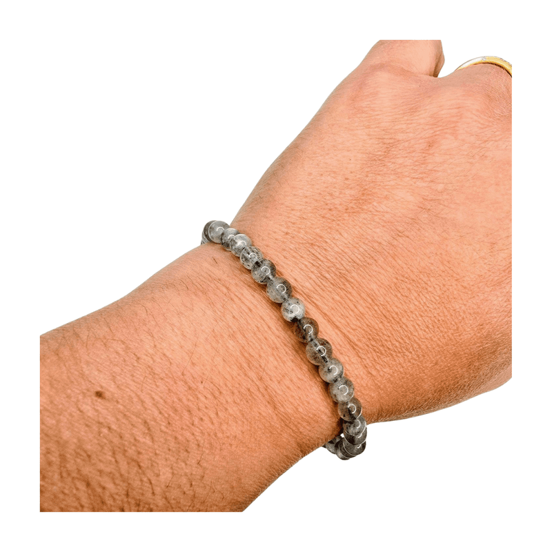 Labradorite Beaded Bracelet (4mm)