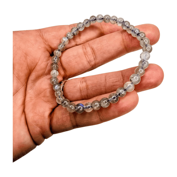 Labradorite Beaded Bracelet (4mm)
