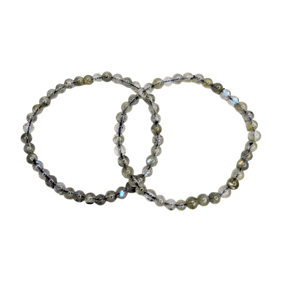 Labradorite Beaded Bracelet (4mm)