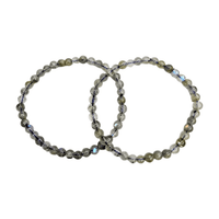 Labradorite Beaded Bracelet (4mm)