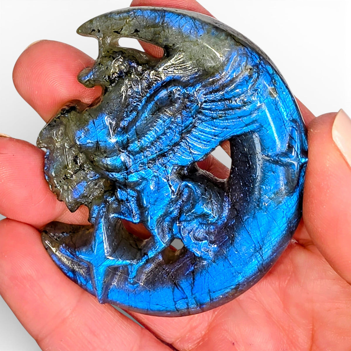 Labradorite Unicorn Moon
