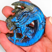 Labradorite Unicorn Moon