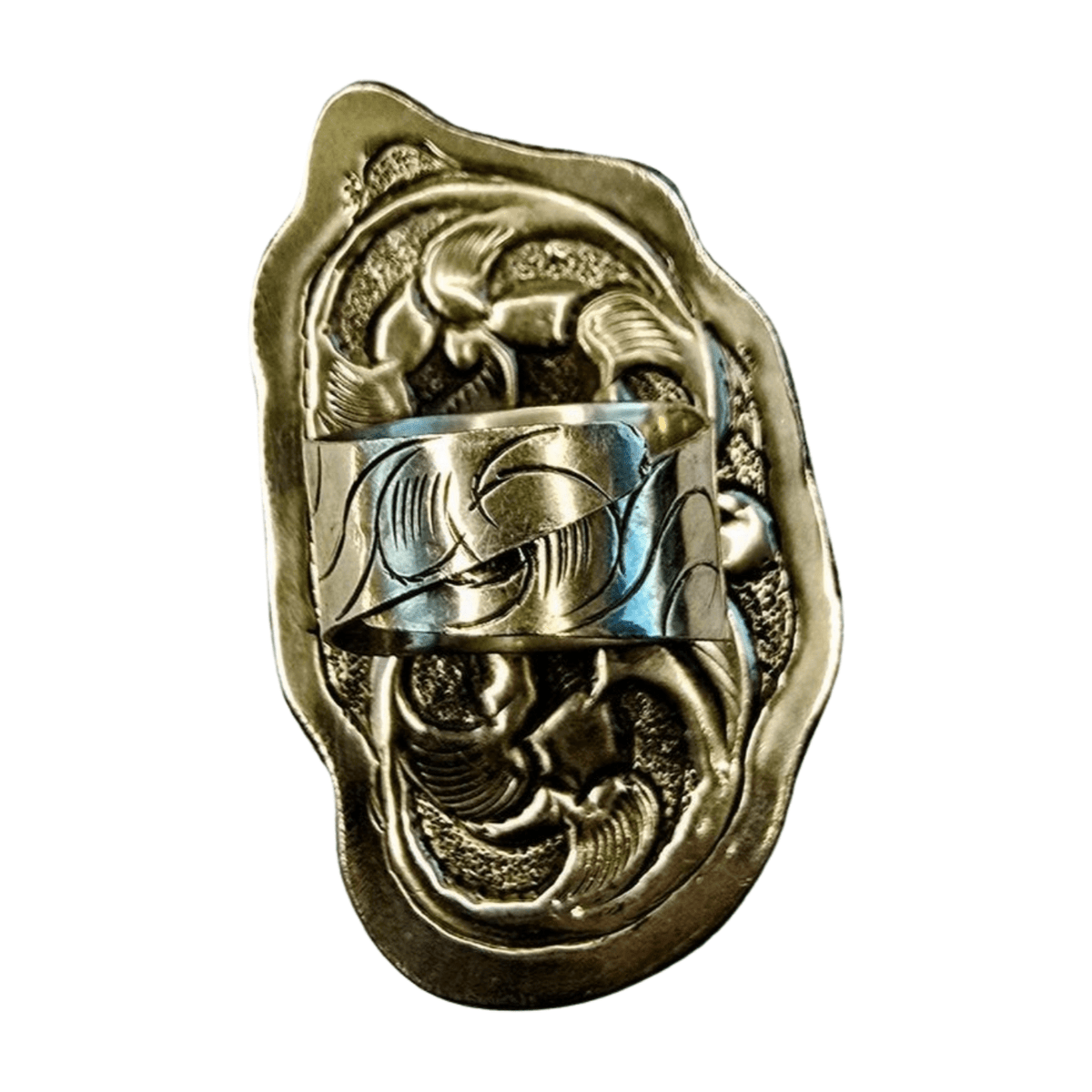 Labradorite Horse Ring