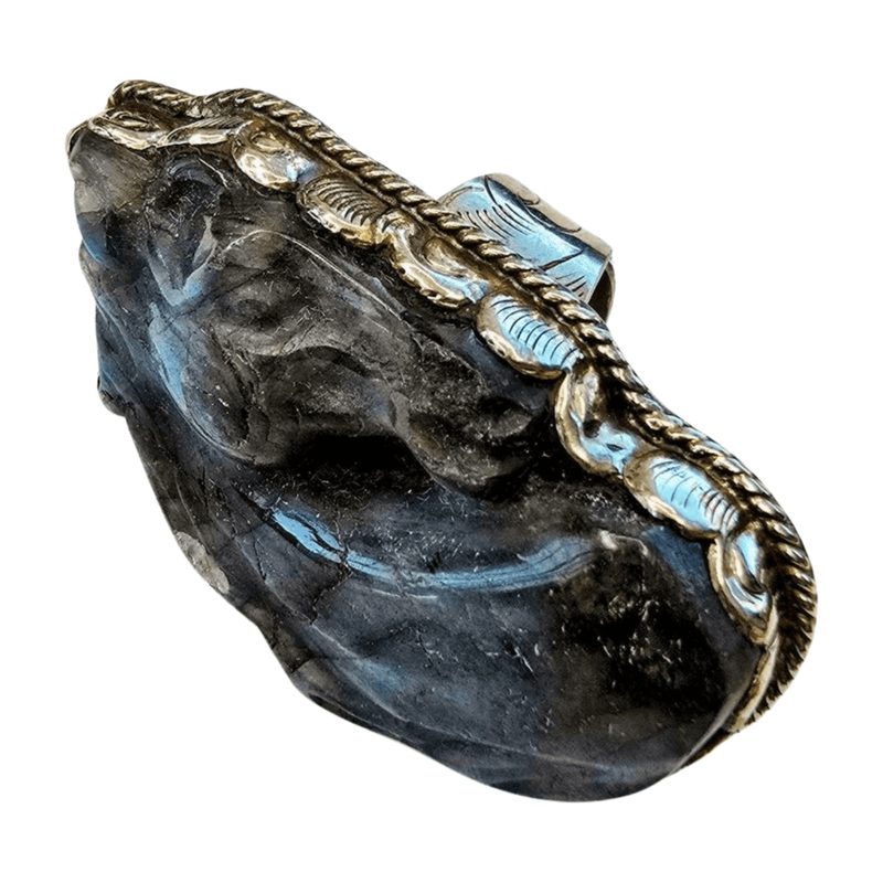 Labradorite Horse Ring