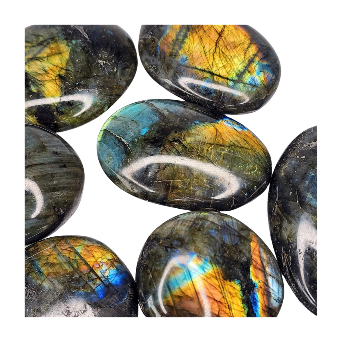 Labradorite Palm Stone