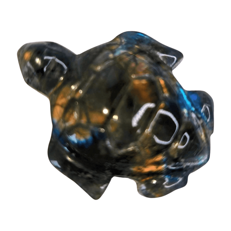Labradorite Sea Turtle - Extra Small