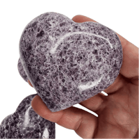 Lepidolite Heart