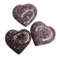 Lepidolite Heart