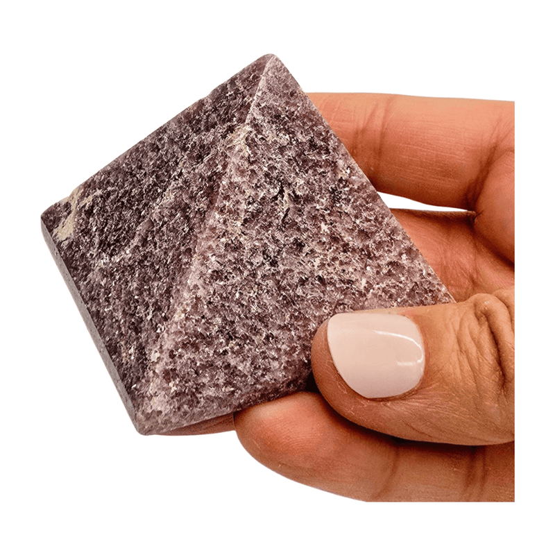Lepidolite Pyramid